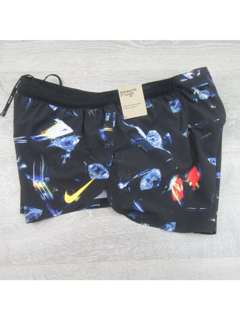 Nike AeroSwift Glam Brief-Lined Running Shorts Mens Size Medium NEW - Picture 5 of 15